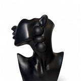 Triple Luxe Ball Earrings