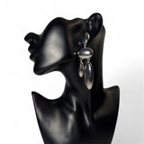 Textured Drop Earrings