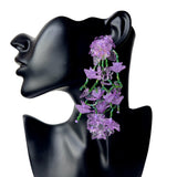 Gardenia Floral Earrings