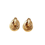 Twisted Clip On Earrings