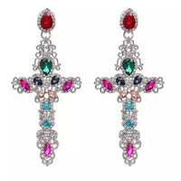Lidia Cross Earrings