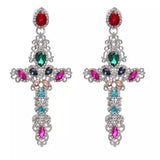 Lidia Cross Earrings
