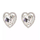 Queen Of Hearts Clip On Earrings