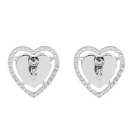 Queen Of Hearts Clip On Earrings