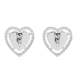 Queen Of Hearts Clip On Earrings