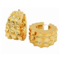 Lauren Chunky Hoop Earrings